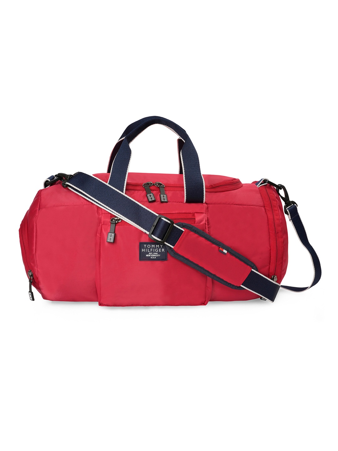 

Tommy Hilfiger Medium Sports or Gym Duffel Bag, Red
