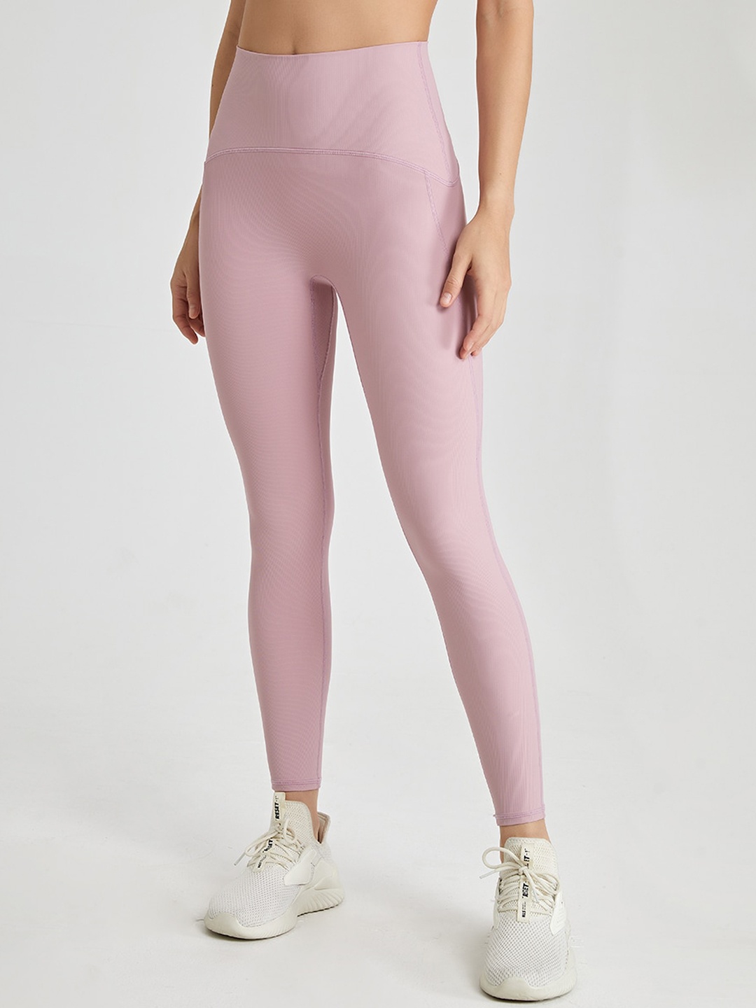 

JC Collection Dry Fit Ankle Length Tights, Pink