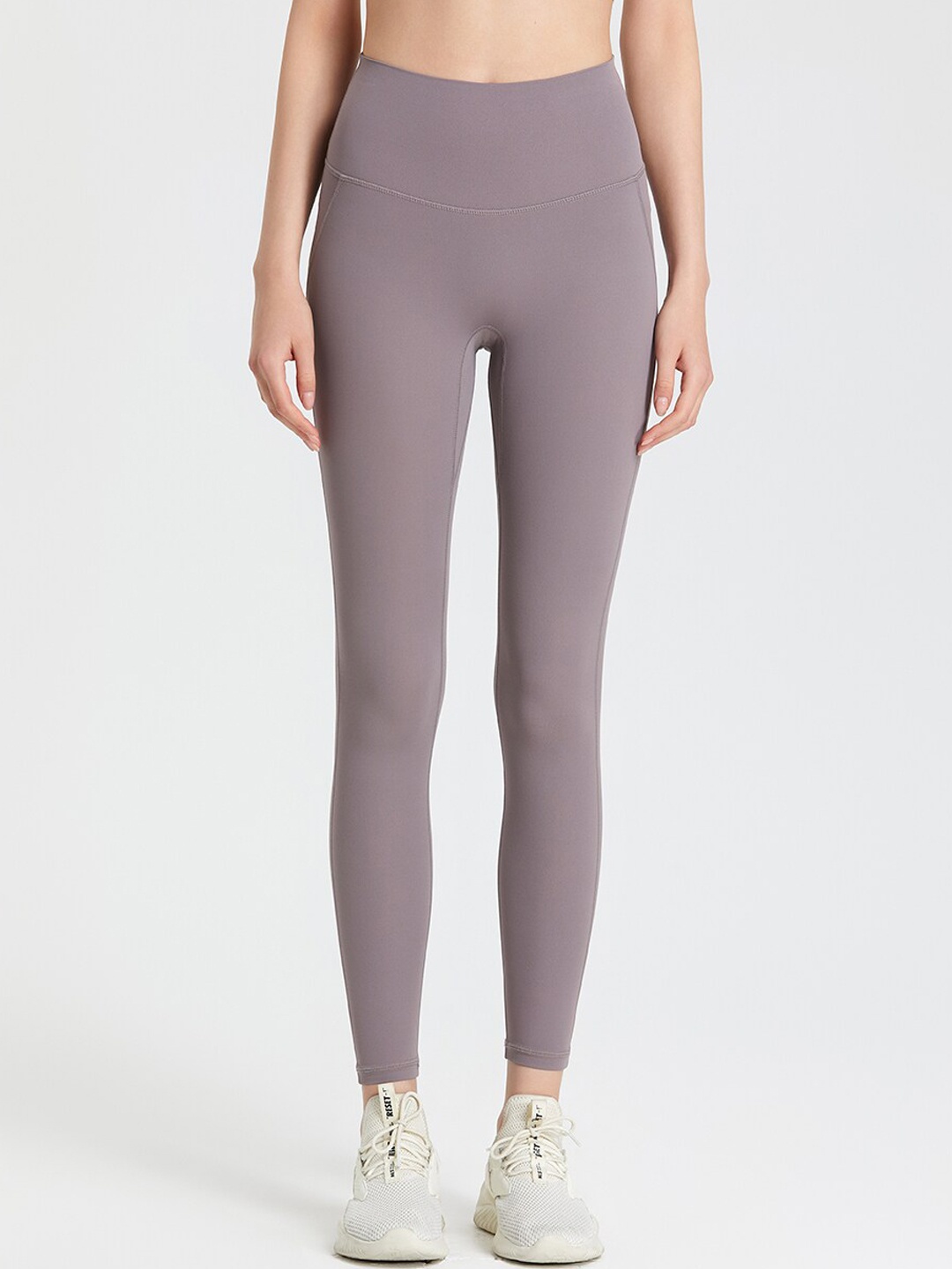 

JC Collection Women Dry Fit Ankle Length Tights, Grey