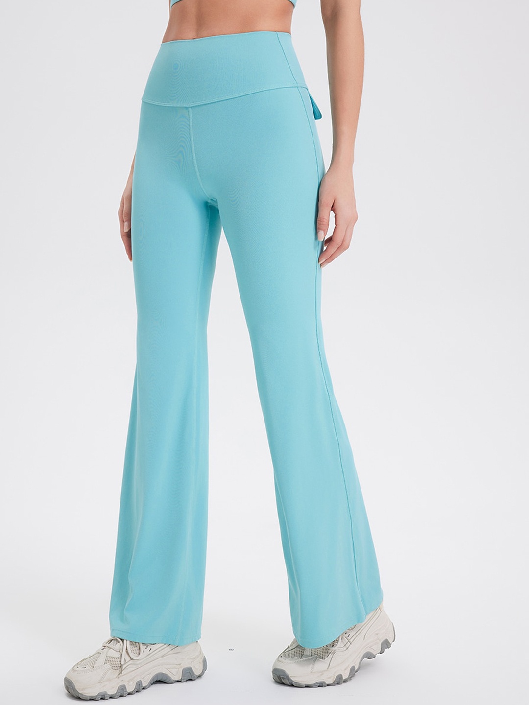 

JC Collection Ankle Length Dry Fit Tights, Blue