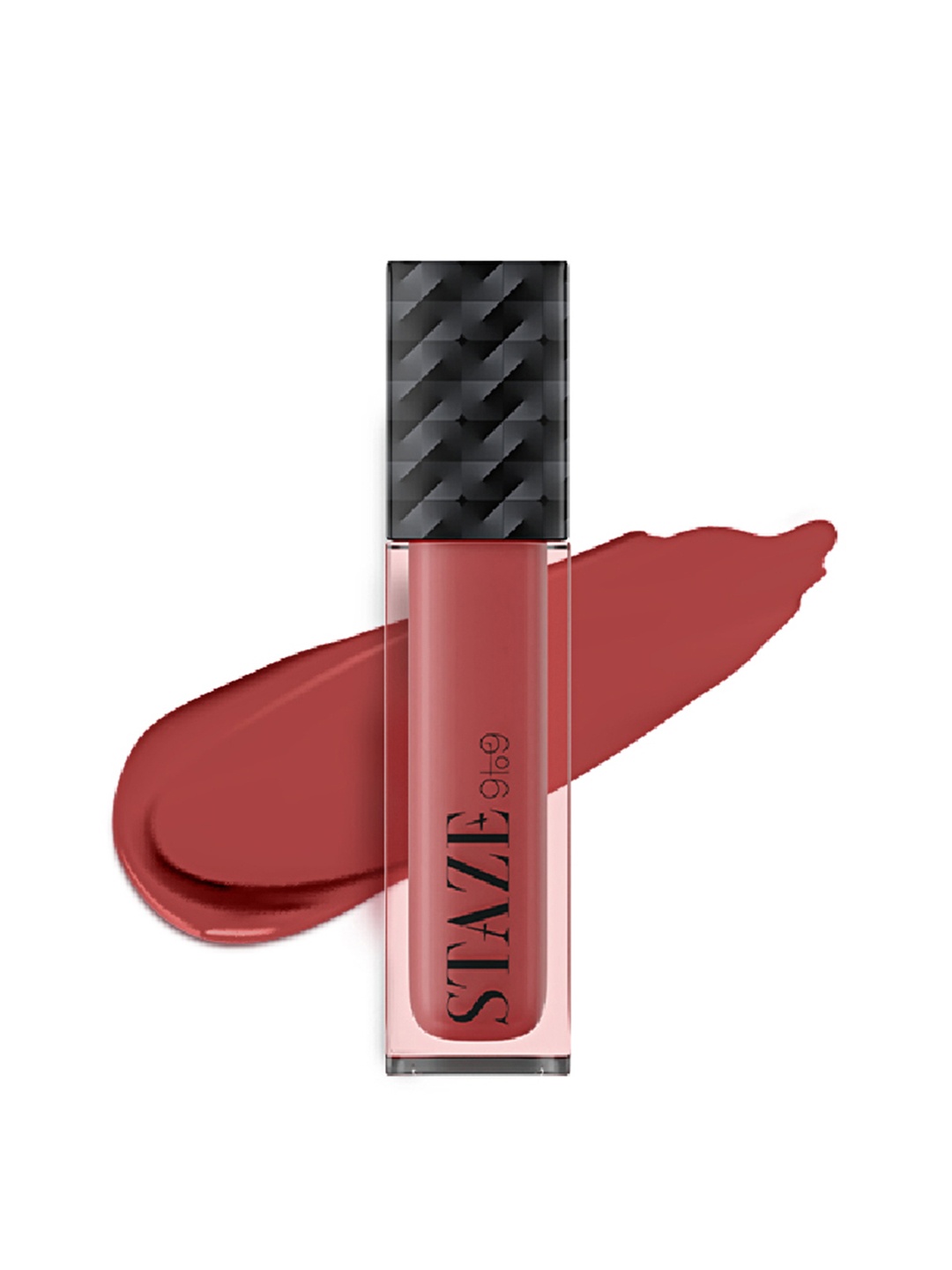 

STAZE 9to9 Lips Don't Lie Matte Transferproof Liquid Lipstick 4 ml - Candy Crushed 09, Rust