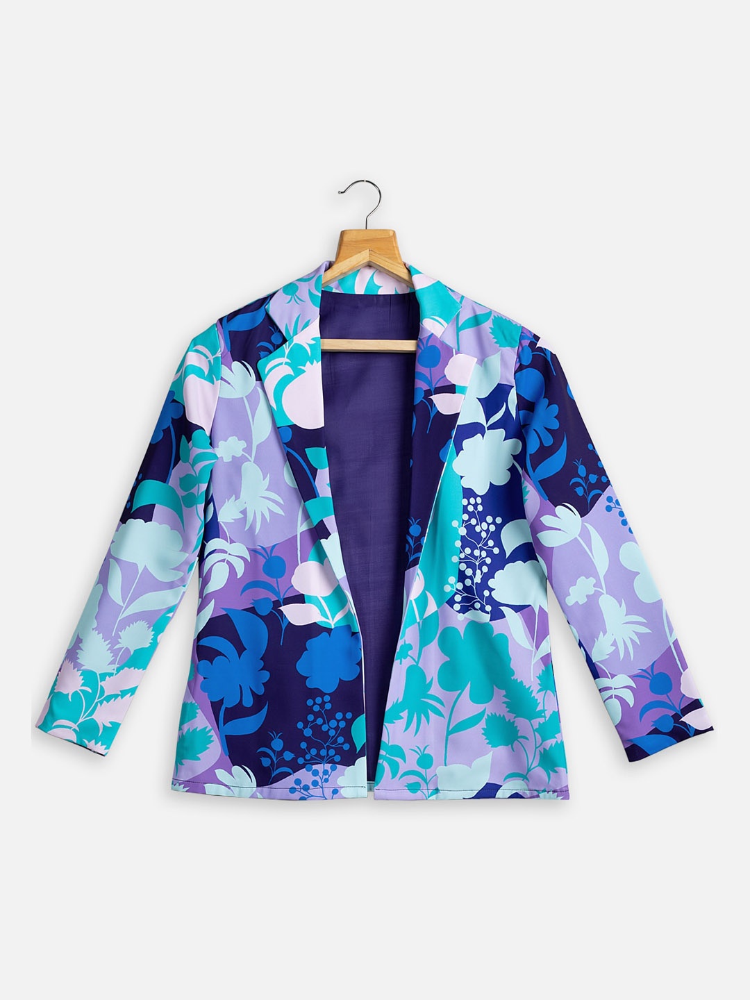 

NEOFAA Lightweight Crop Outdoor Bomber Jacket, Blue