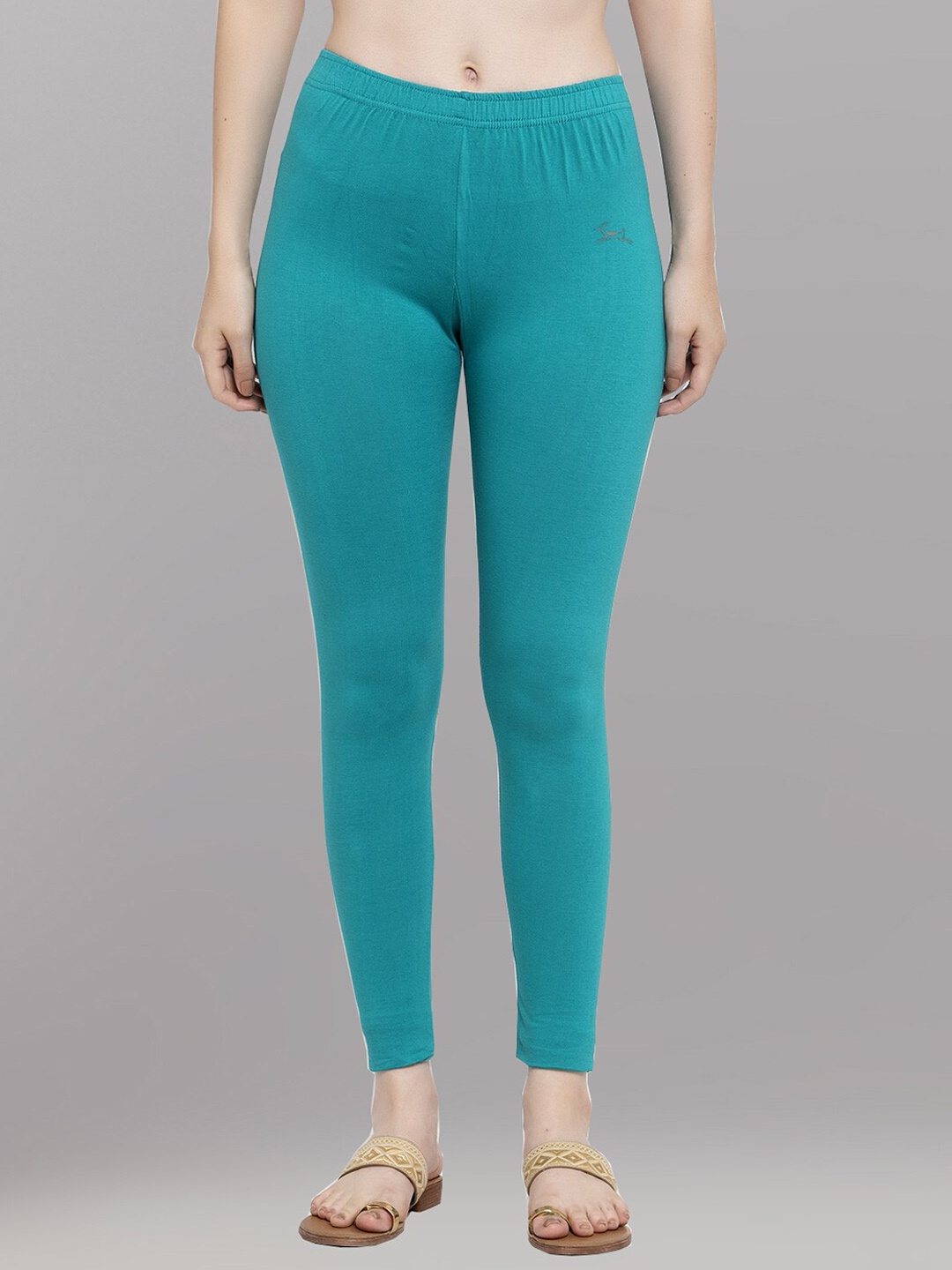 

Trend Level Women Ankle-Length Leggings, Sea green