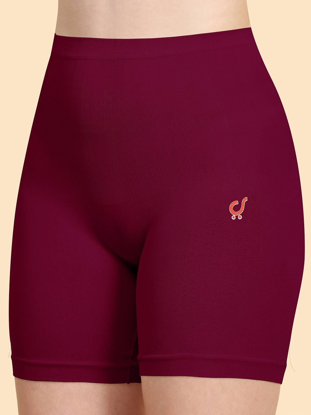 

Trendmalls High Waist Tummy Shapewear, Maroon