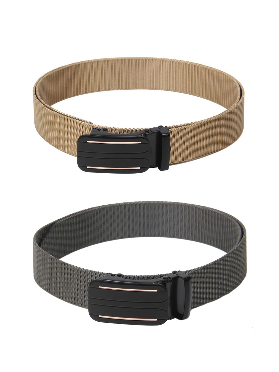 

Calvadoss Women Set Of 2 Belt, Beige