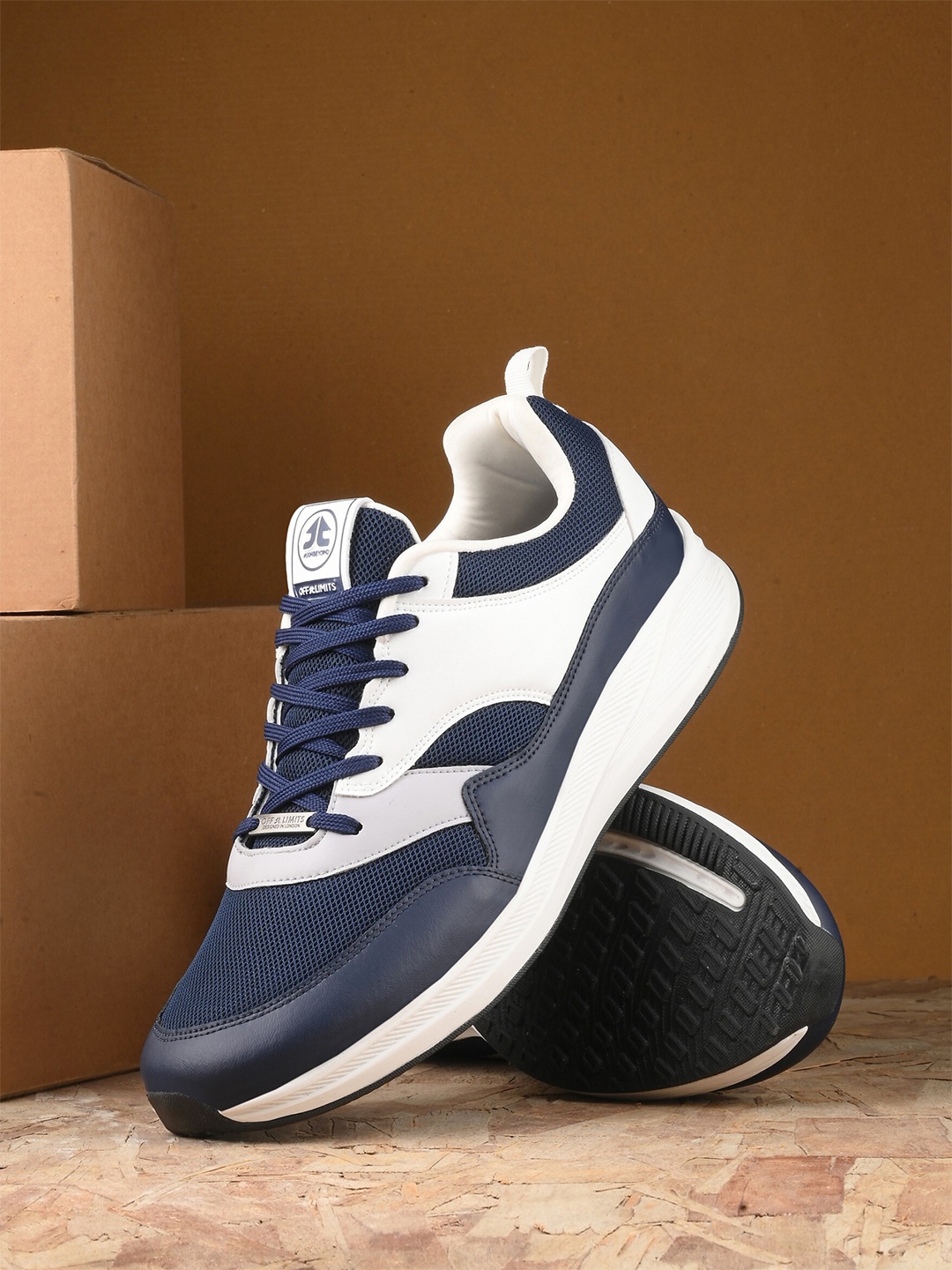 

OFF LIMITS Men Running Shoes, Navy blue