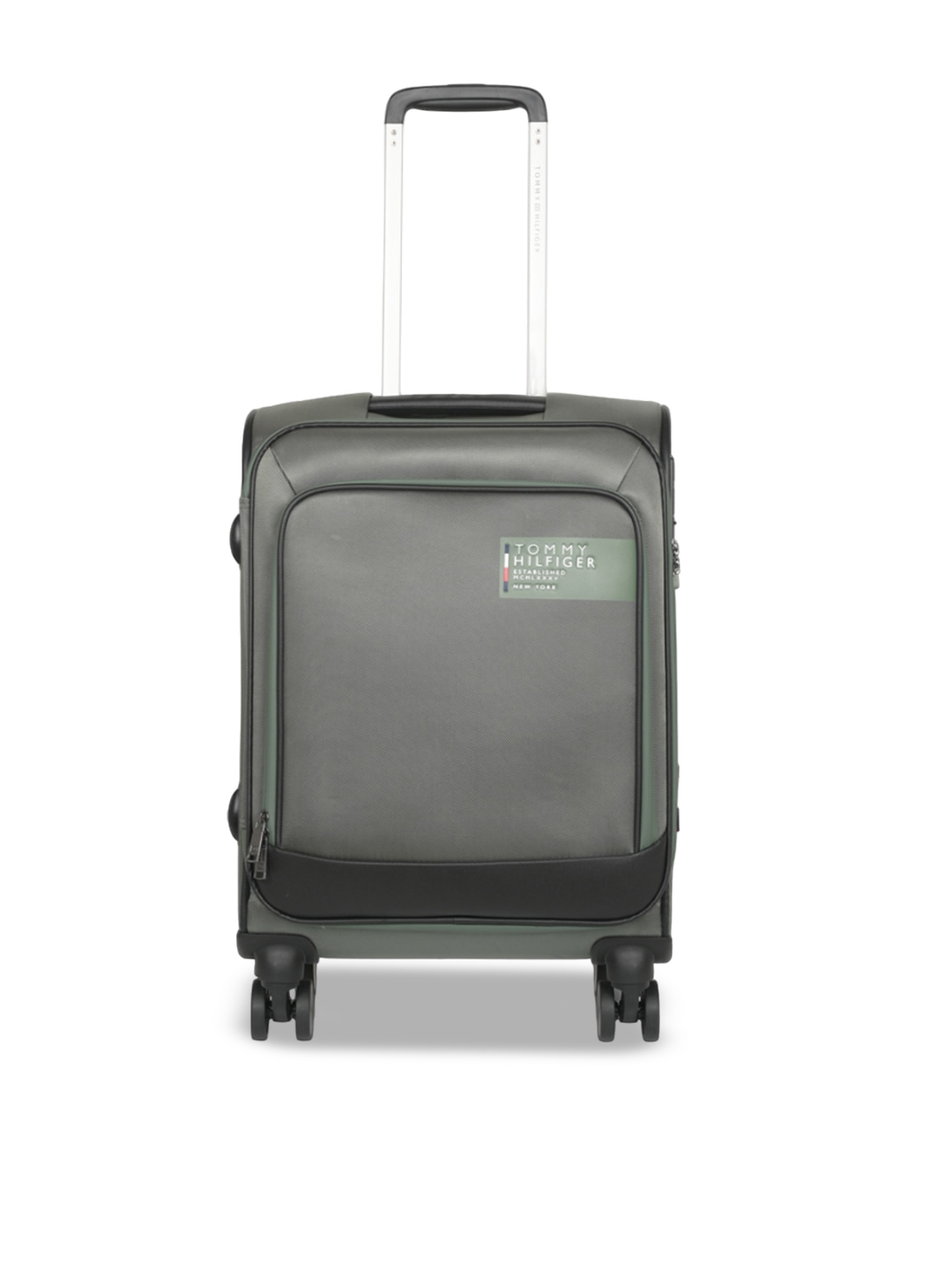 

Tommy Hilfiger Westfield Soft-Sided Suitcase Trolley Bag, Olive