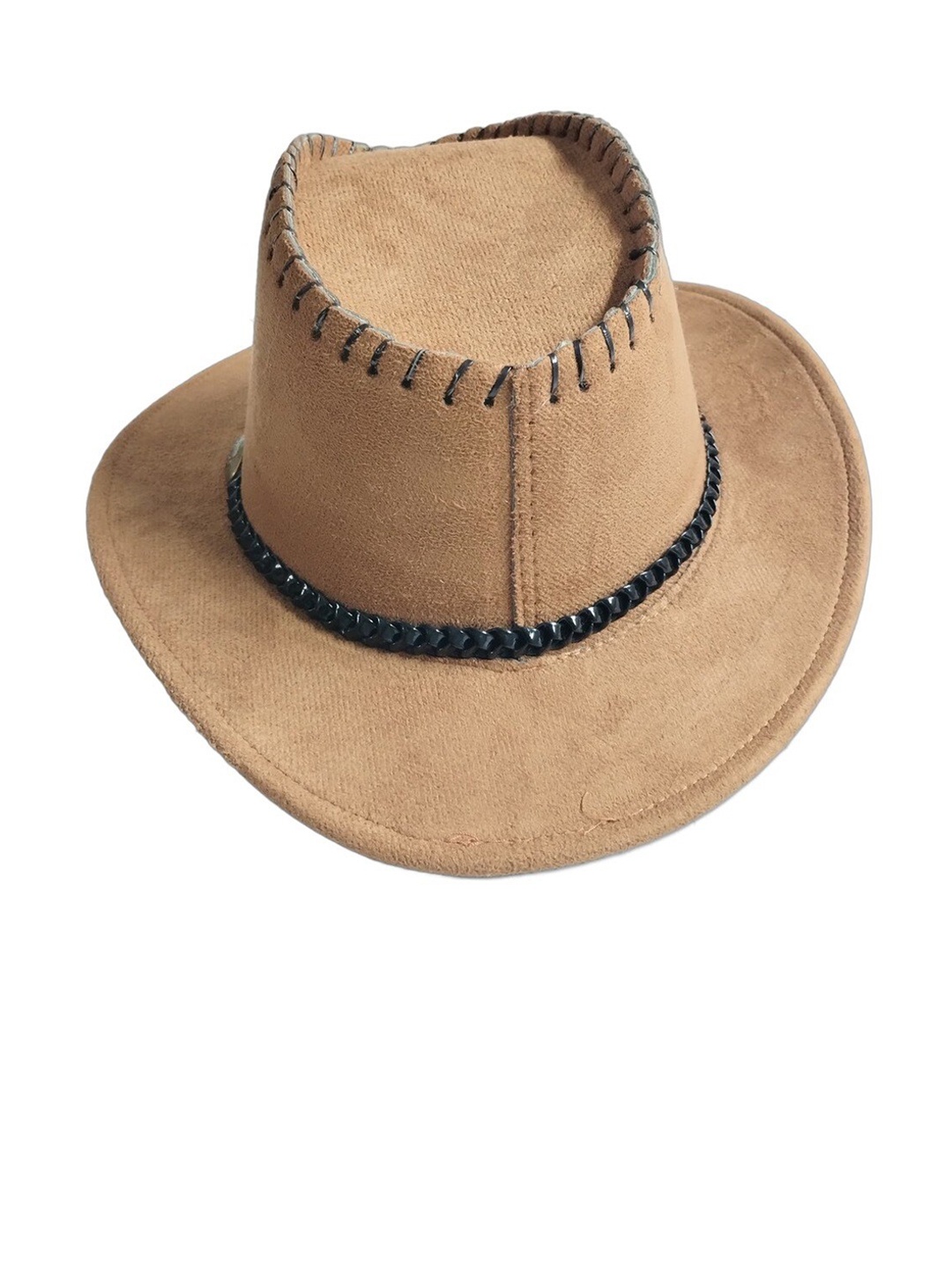 

TEEMOODS Unisex Cowboy Hat, Brown