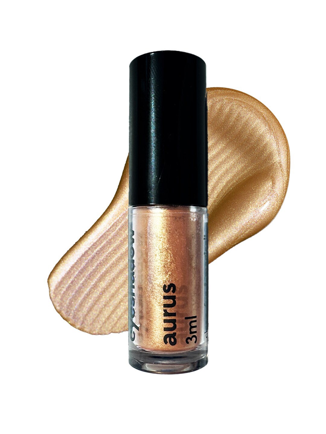 

Ruby's Organics Mini Liquid Eyeshadow with Argan Oil - 3ml - Aurus, Gold