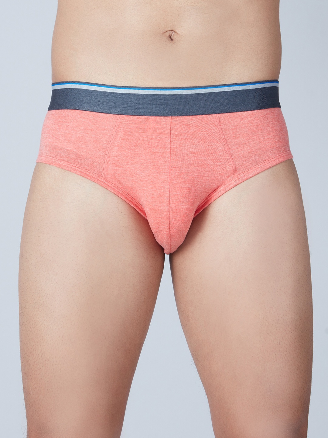 

Gloot Cotton Basic Briefs GLUTLOEBR01_ORANGE MELANGE