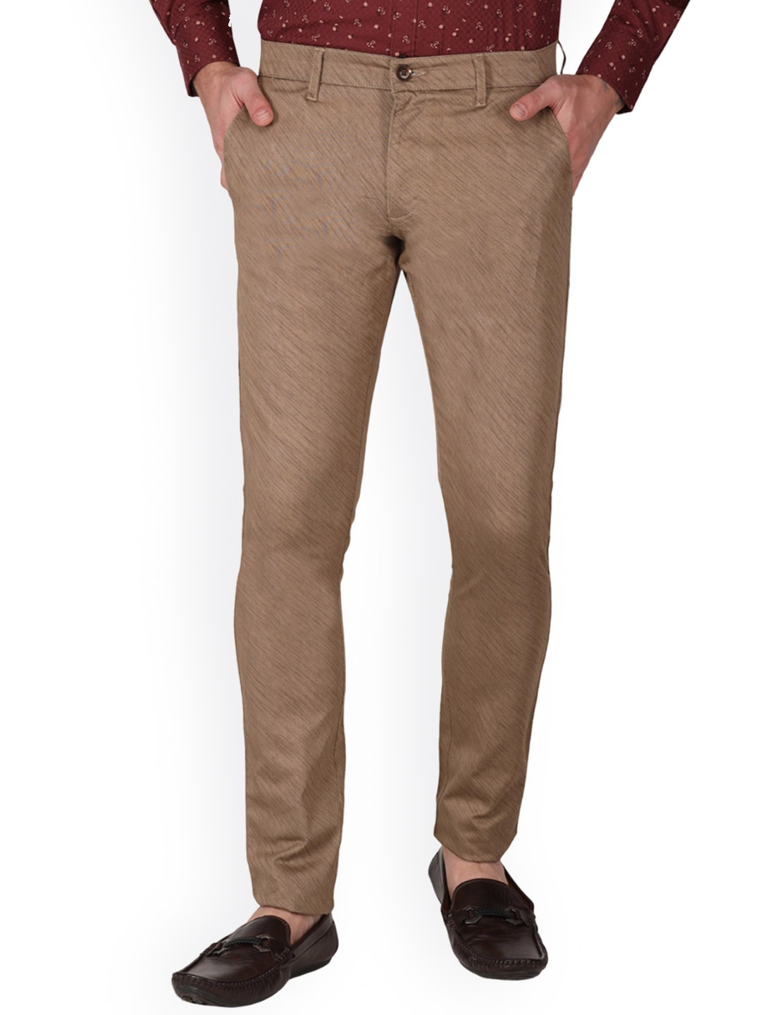 

Monterrey SF Men Relaxed Slim Fit Easy Wash Chinos, Khaki