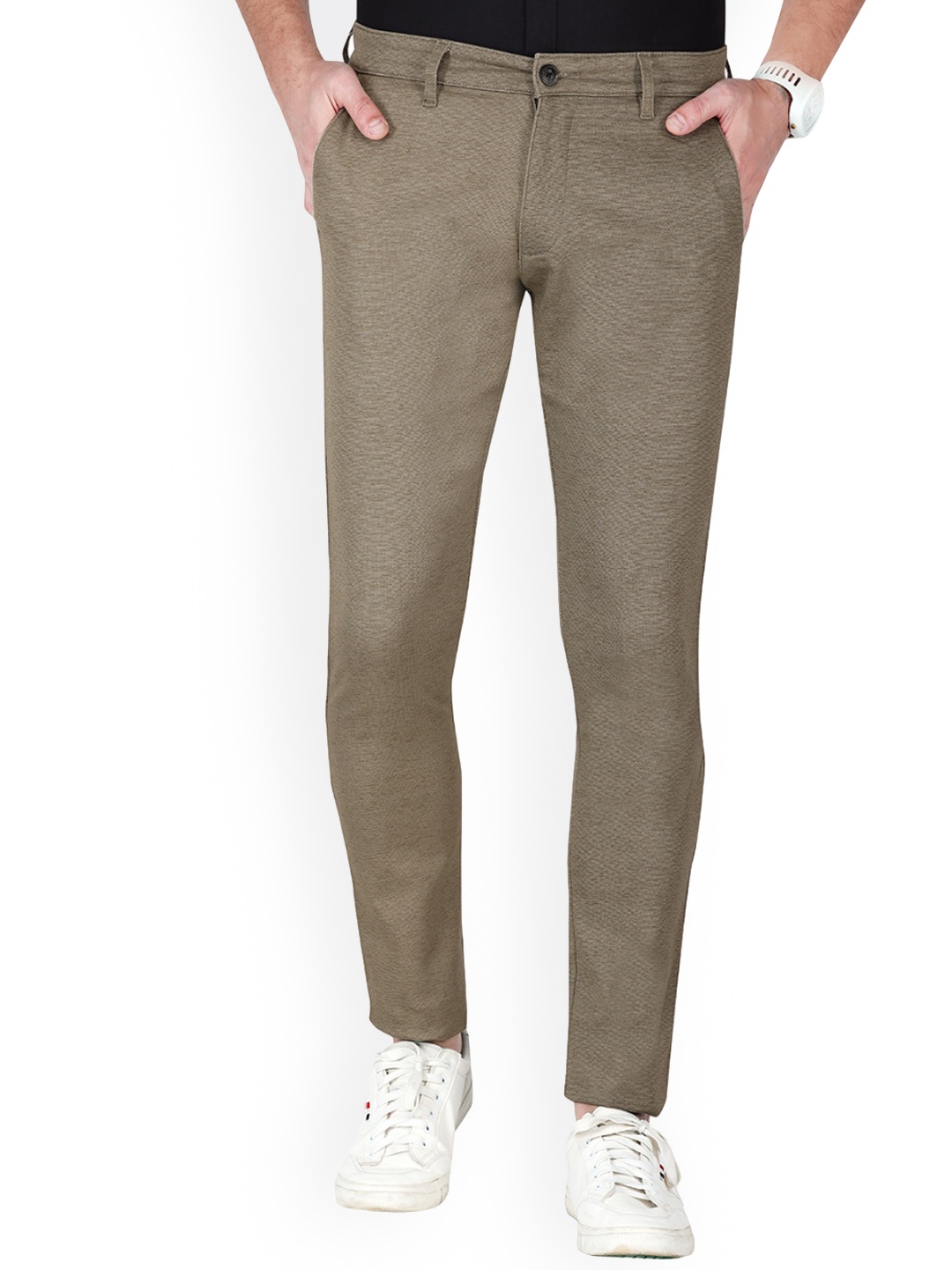 

Monterrey SF Men Relaxed Slim Fit Easy Wash Chinos, Khaki