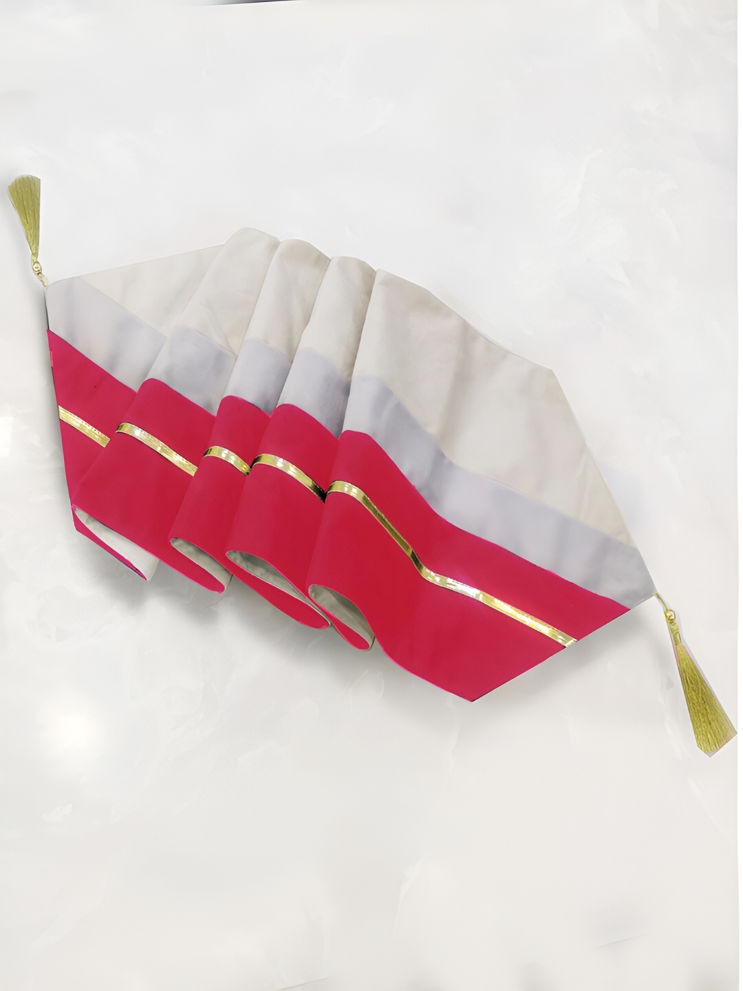 

Good Vibes Pink Printed Table Runner