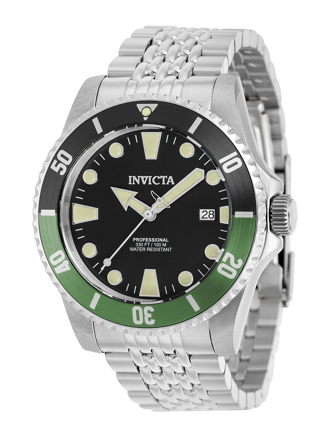 

Invicta Men Pro Diver Stainless Steel Bracelet Style Straps Analogue Automatic Watch 39753