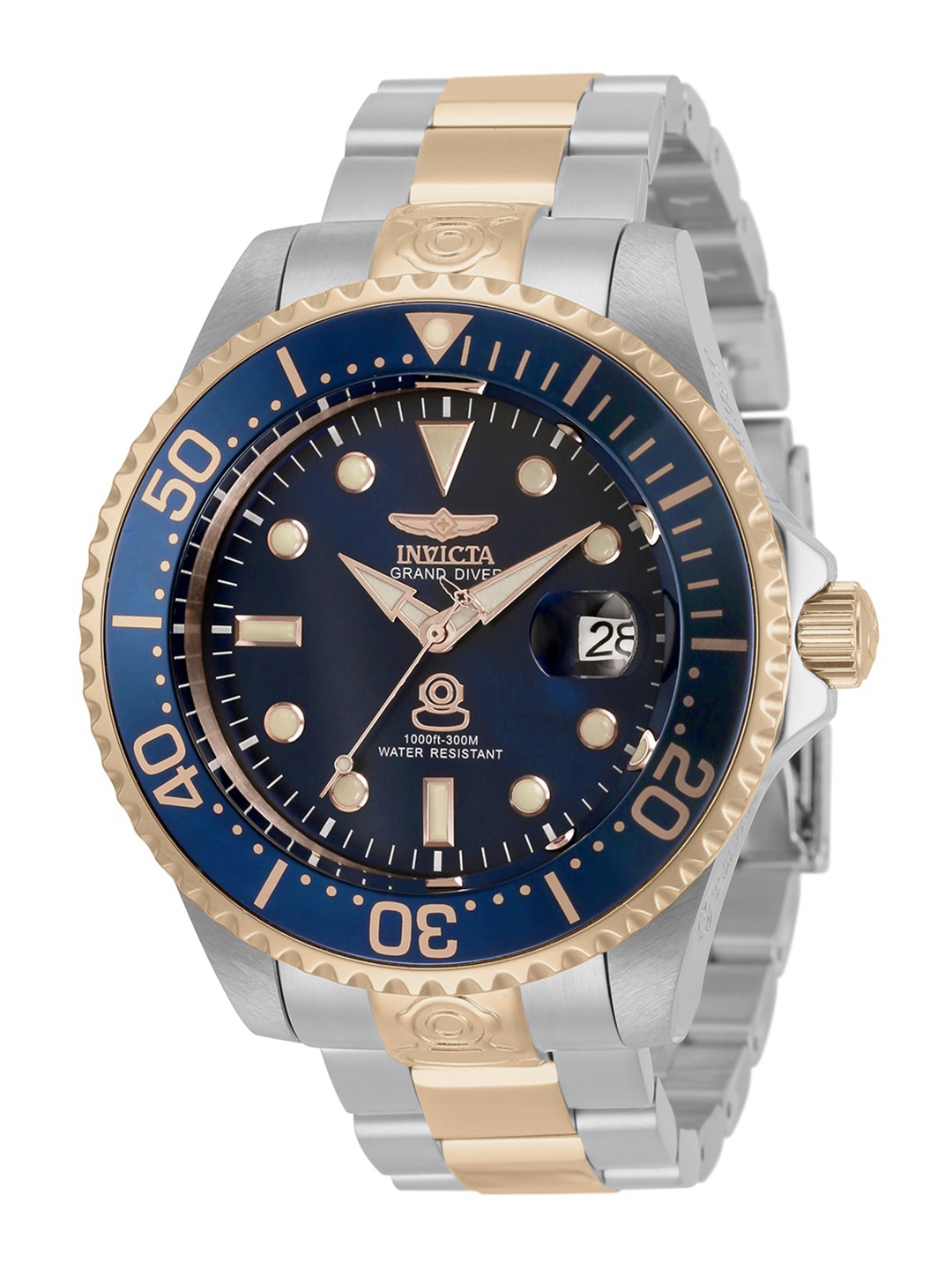 

Invicta Men Pro Diver Automatic Blue Dial Analog Watch 33315, Steel