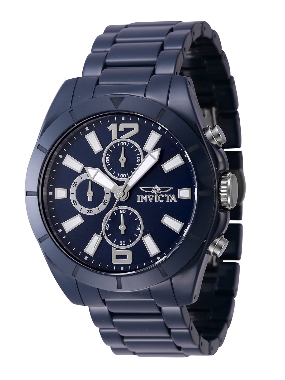 

Invicta Men Ceramics Chronograph Quartz Blue Dial Analog Watch 47332