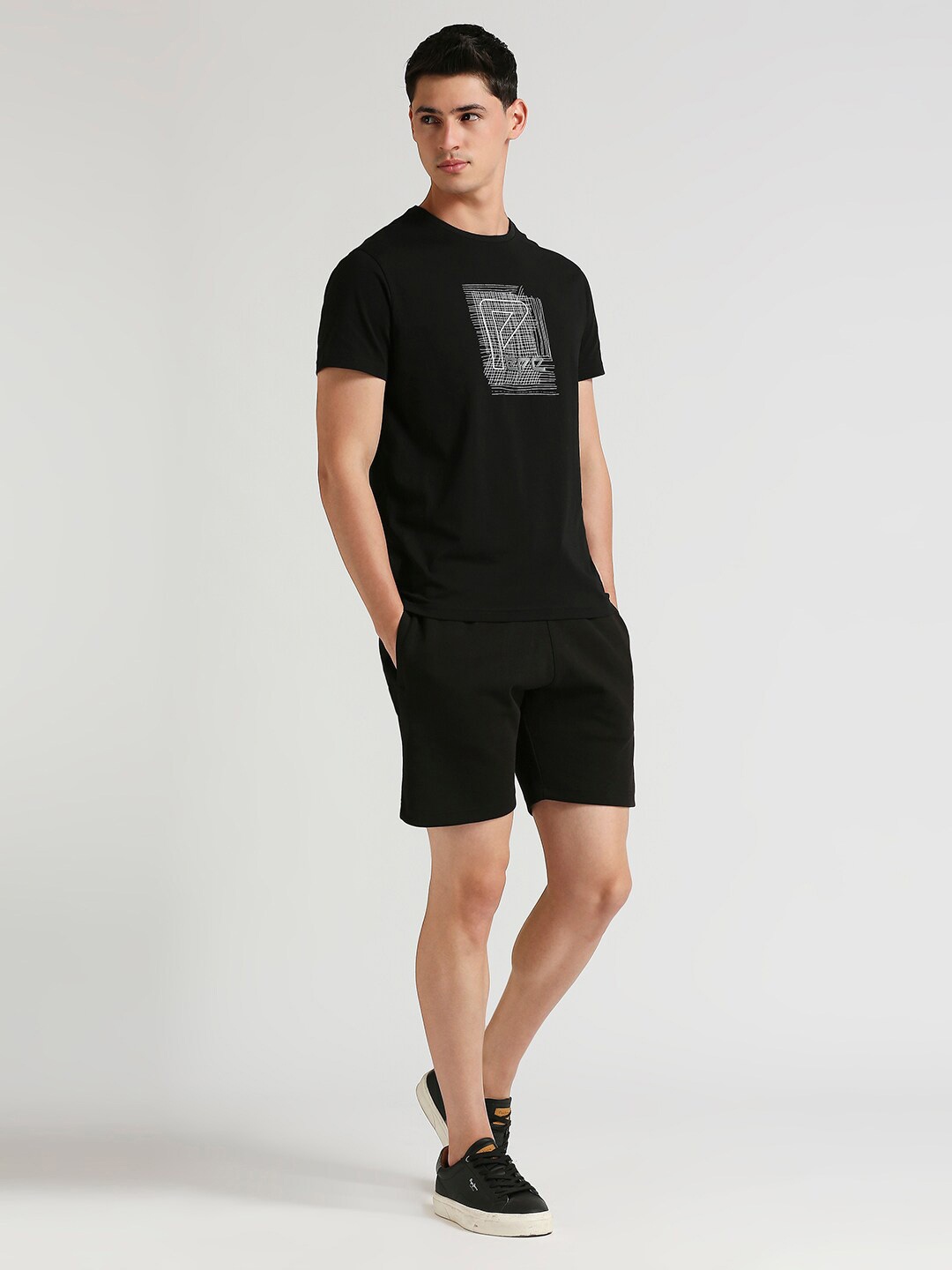 

Pepe Jeans Printed Slim Fit T-shirt, Black