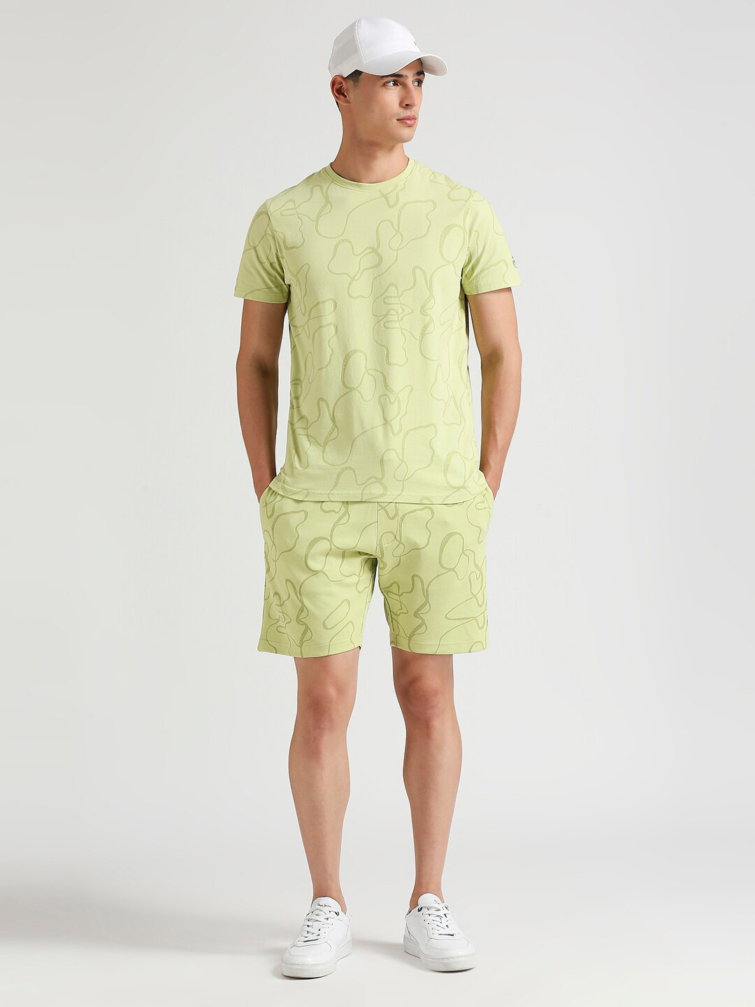 

Pepe Jeans Abstract Printed Slim Fit T-shirt, Green