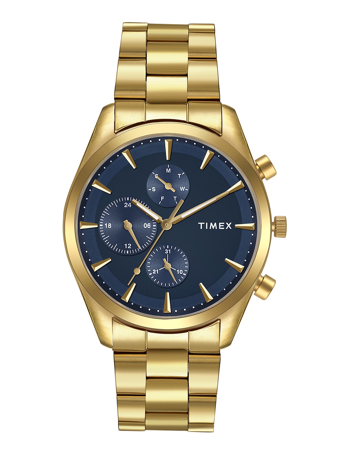 

Timex Men Multifunction Bracelet Style Straps Analogue Watch TWTG104SMU03, Navy blue