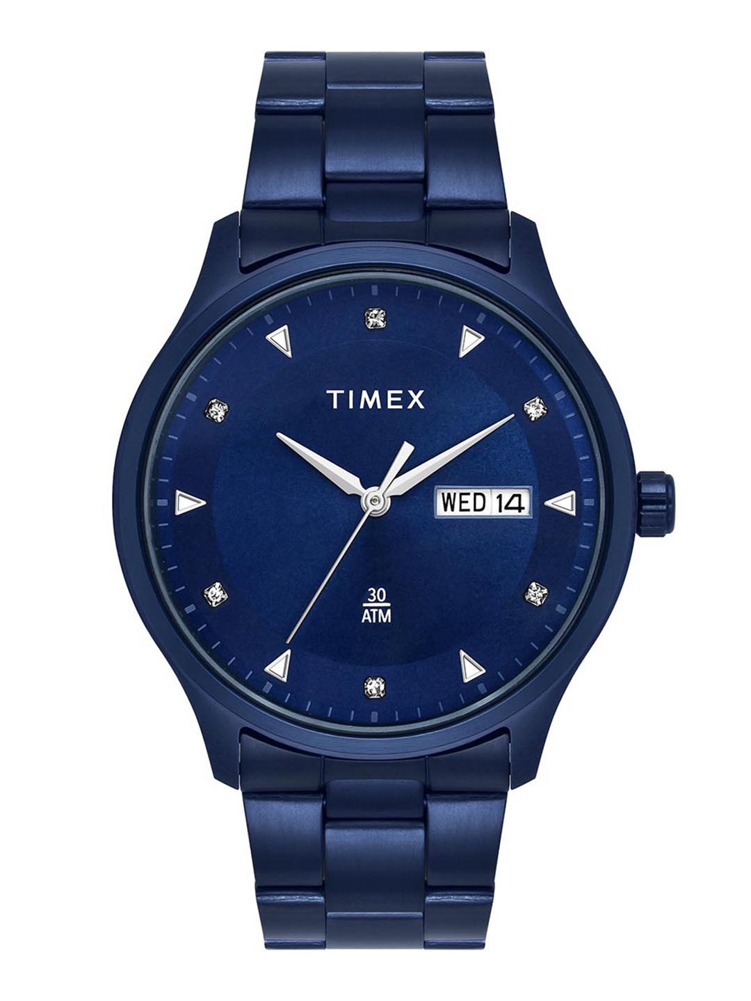 

Timex Men Bracelet Style Straps Analogue Watch TWTG65SMU21, Blue