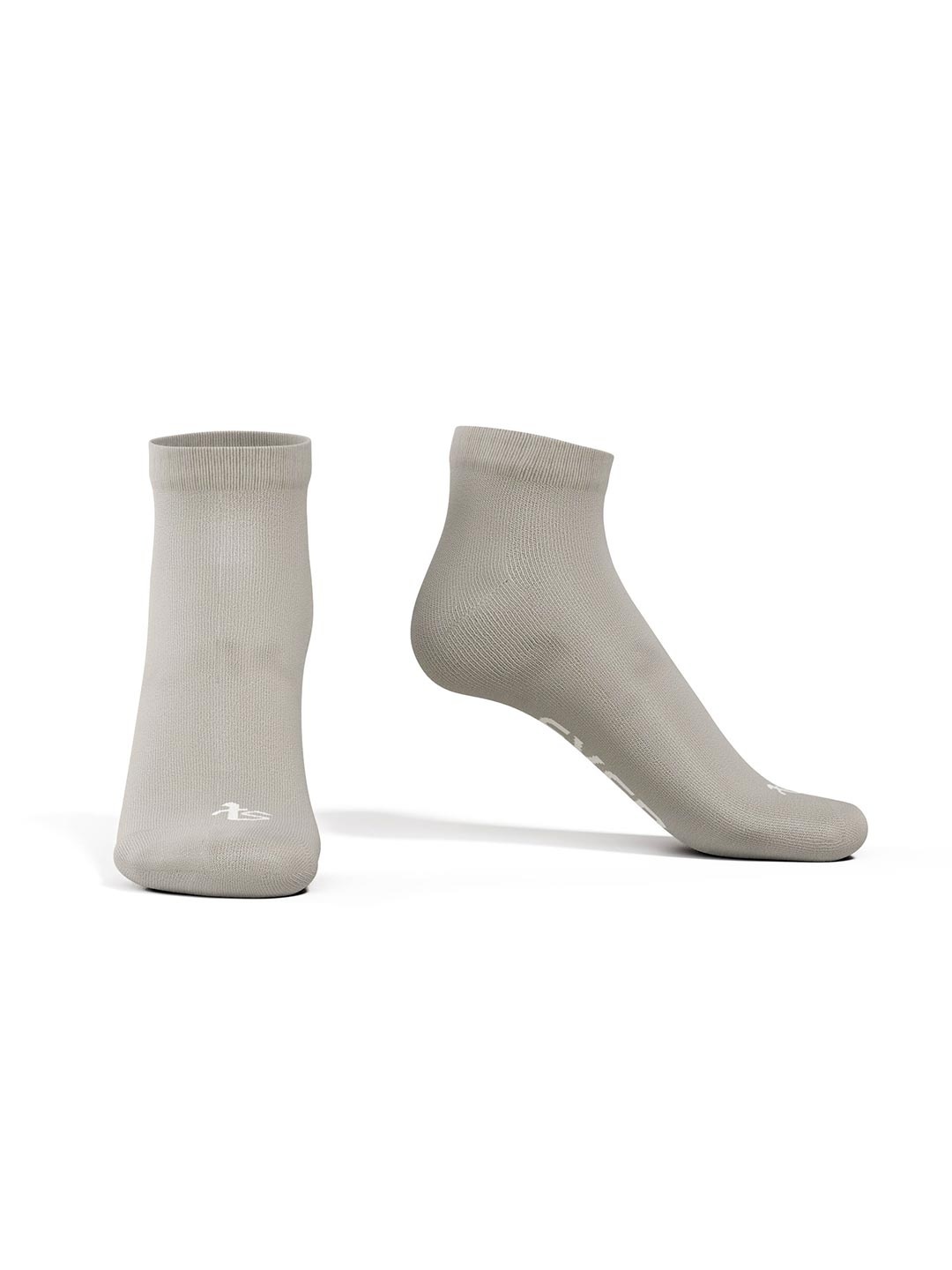 

TalkingSox Unisex Bamboo Ankle-Length Socks, Grey