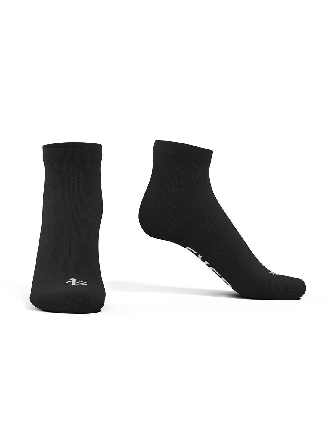 

TalkingSox Unisex Ankle-Length Socks, Black