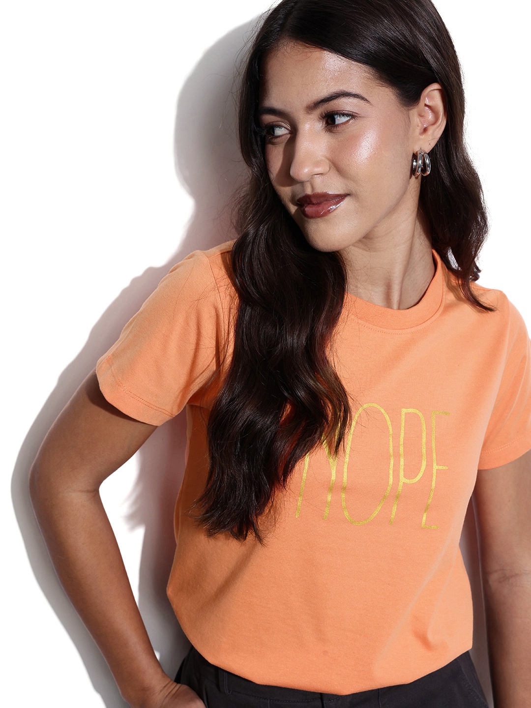 

DressBerry Stay Unapologetic Summer T-shirt, Orange