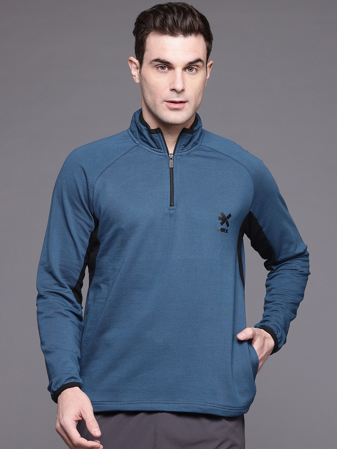 

HRX by Hrithik Roshan Running Sweatshirt, Teal
