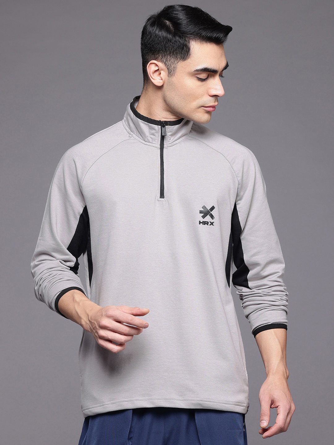 

HRX by Hrithik Roshan Running Sweatshirt, Grey