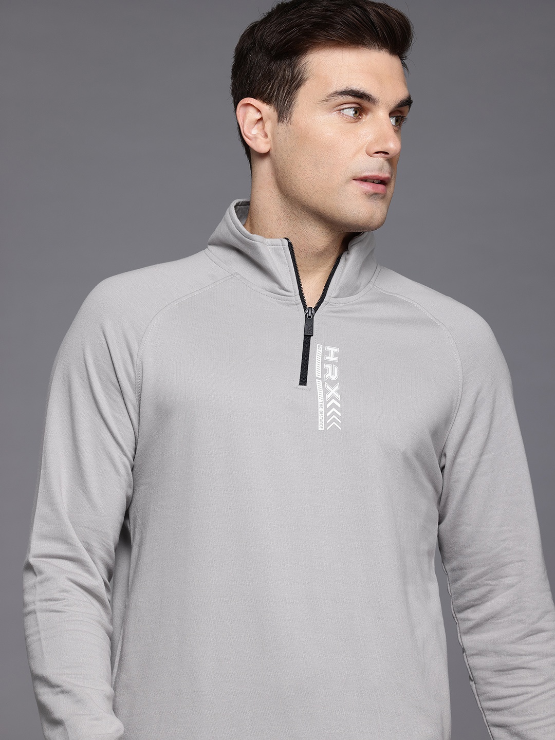 

HRX by Hrithik Roshan Running Sweatshirt, Grey