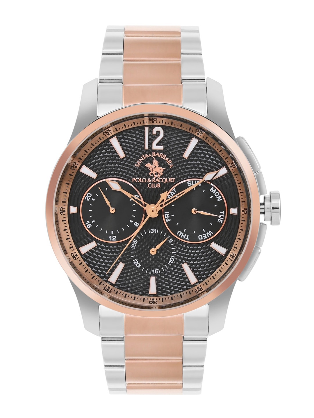 

SANTA BARBARA POLO & RACQUET CLUB Men Stainless Steel Chronograph Watch SB.1.10537-5, Multi