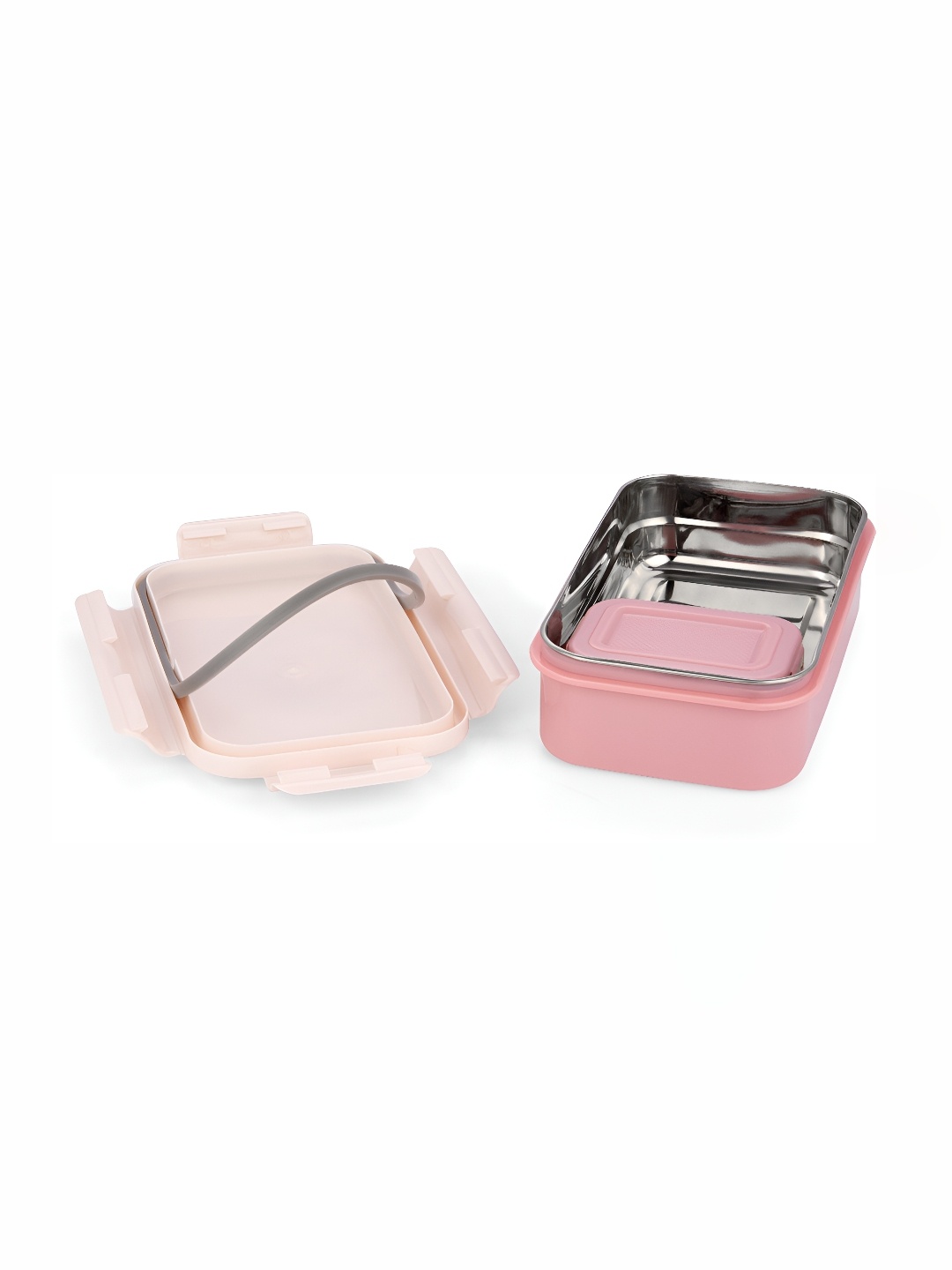 

NABHYA Pink Leak Proof Lunch Box 870ml