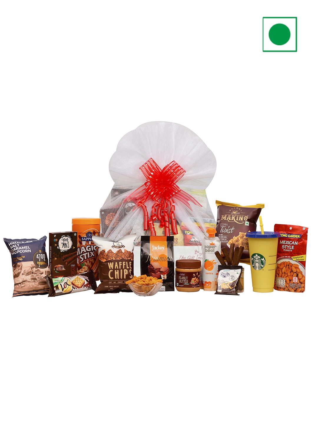 

The Gift Tree Pack Of 12 Premium Chocolate Delight Gift Hamper, Red
