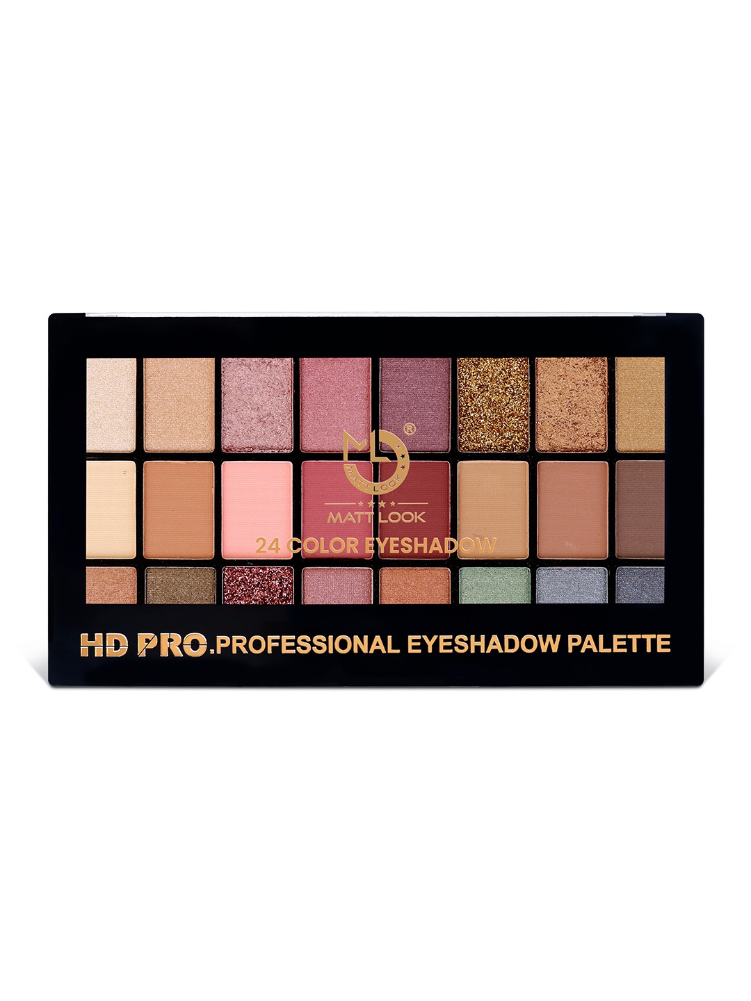 

MATTLOOK HD Pro Professional Eyeshadow - Holiday Gold, Multi