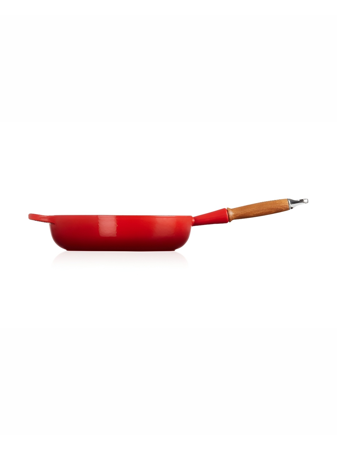

LE CREUSET Evo Saute Pan 28 Cerise, Red