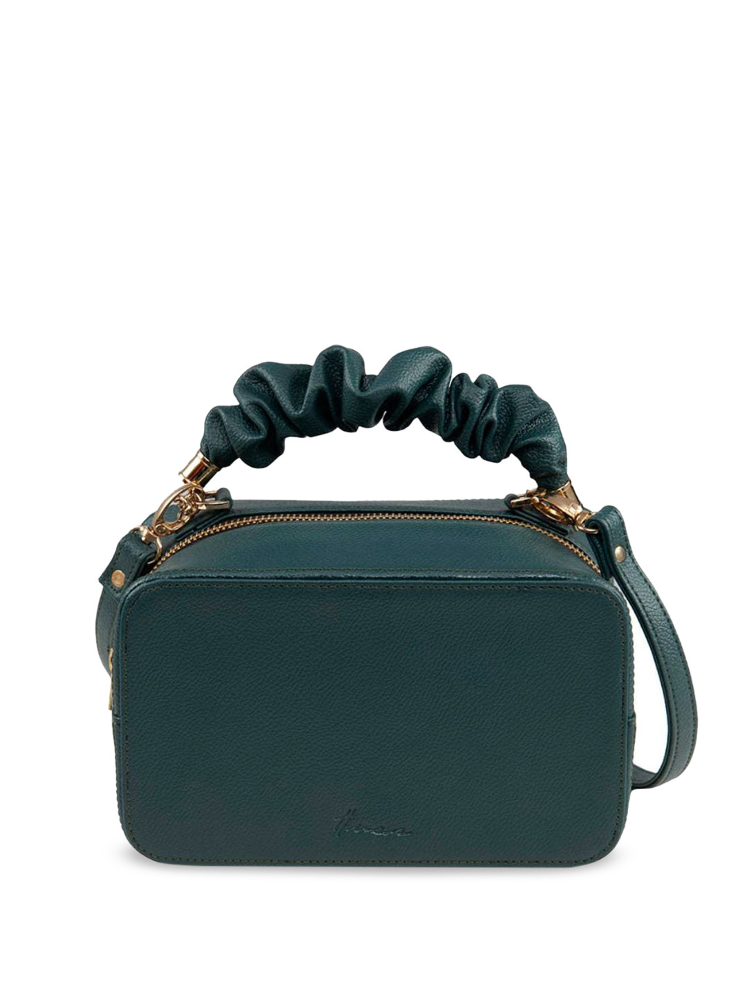 

Hues Studio Structured Sling Bag, Teal