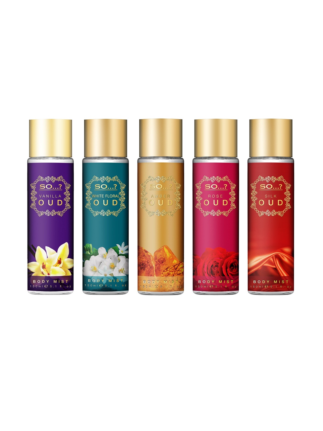

SO Women Silk Oud Long Lasting Body Mist - 150ml, White