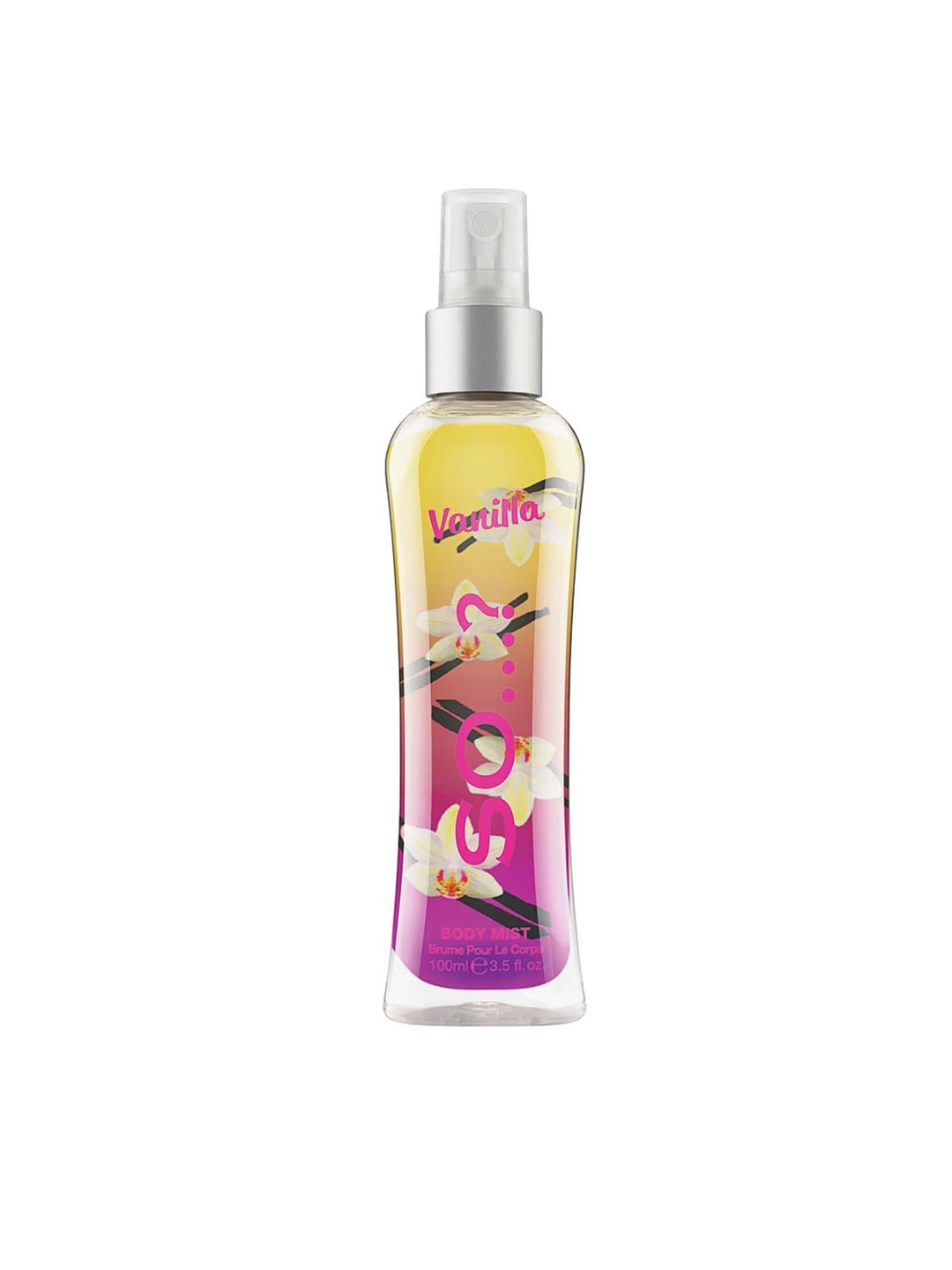 

SO Women Vanilla Long Lasting Body Mist - 100ml, White