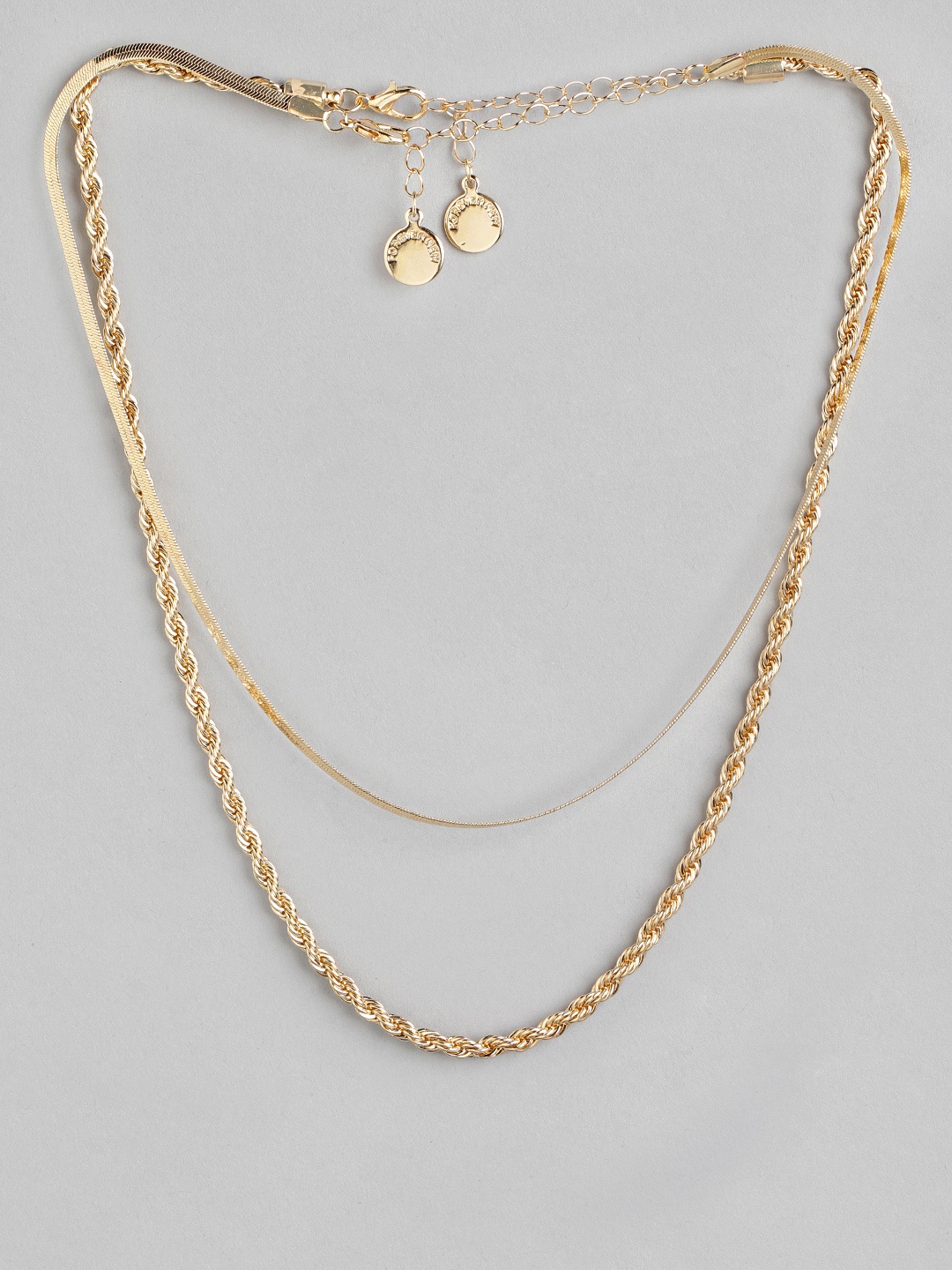 

Forever New Women Set Of 2 Gold-Plated Chains
