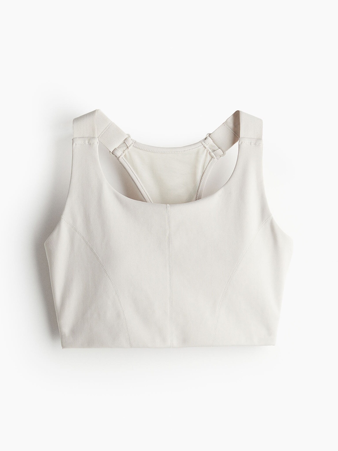

H&M Women DryMove High Support Sports Bra, Beige