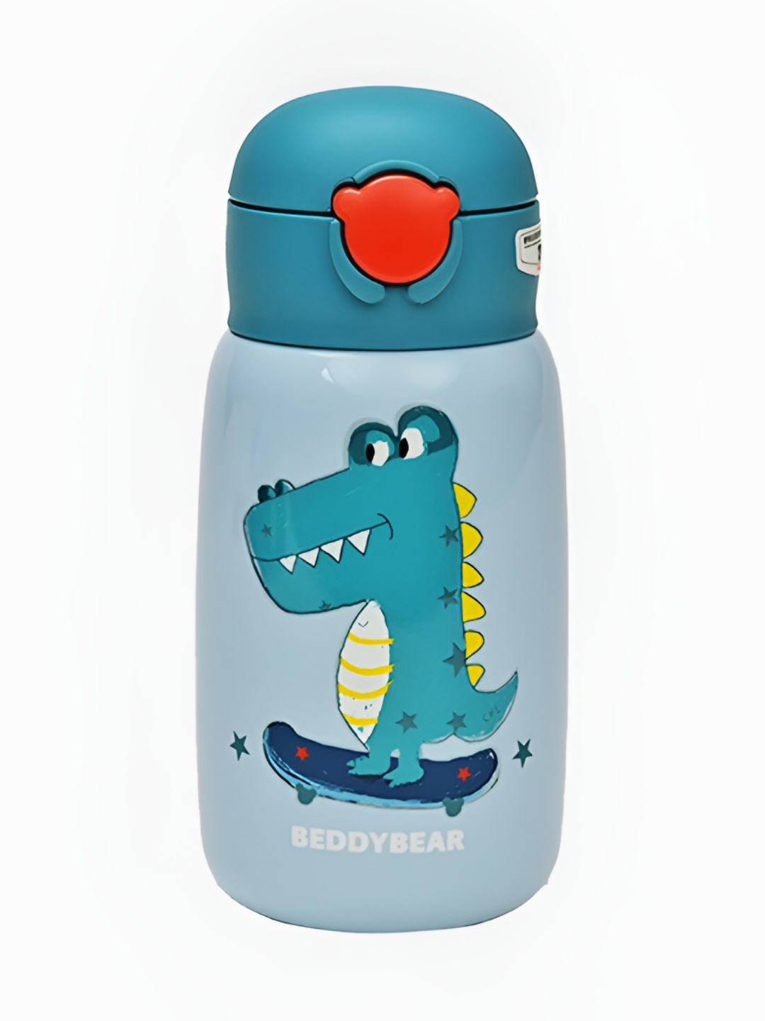 

Little Surprise Box LLP Blue & Yellow Stainless Steel Printed Water Bottle 550ml