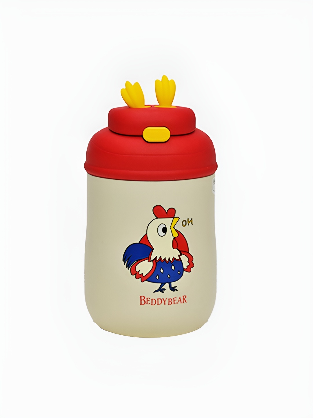 

Little Surprise Box LLP White & Red Stainless Steel Printed Water Bottle 850ml