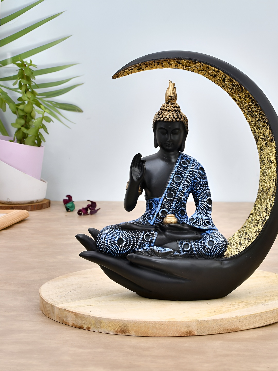 

Craft Junction Black Buddha Idol Showpieces