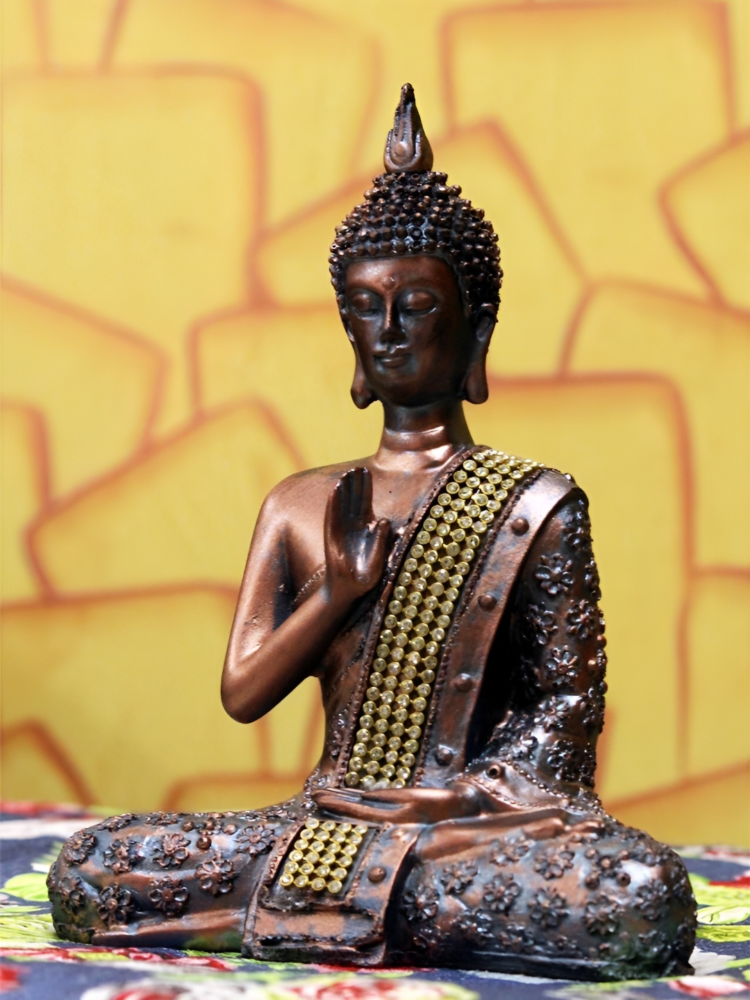 

Craft Junction Copper-Toned Polyresin Religious Showpiece