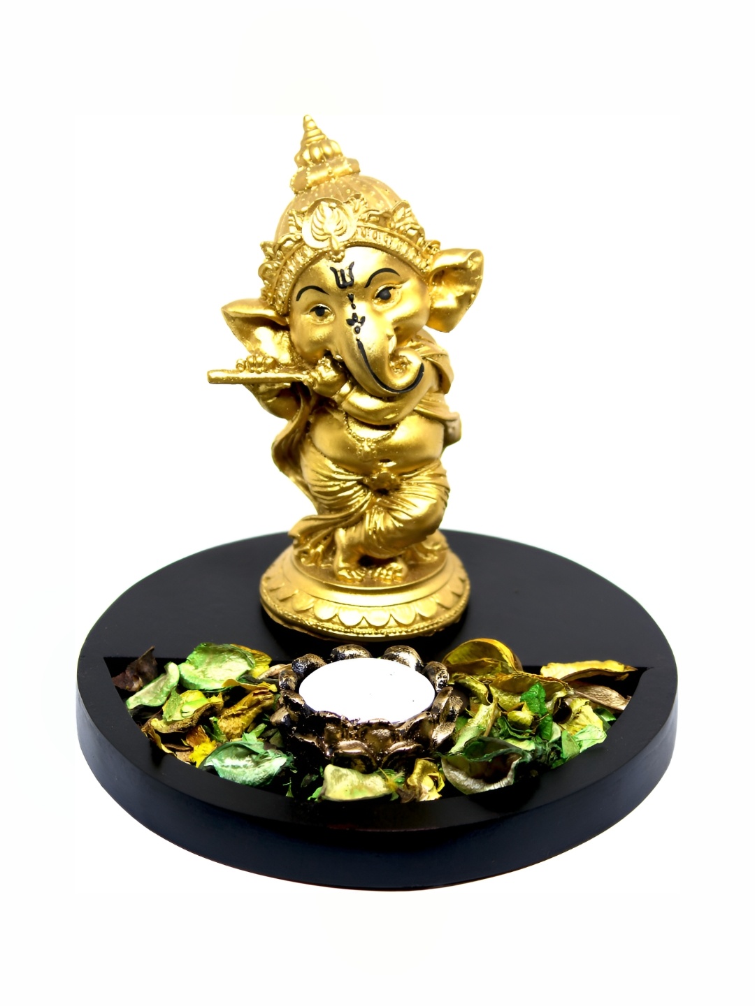 

Craft Junction Gold-Toned Ganesha Idol Showpiece