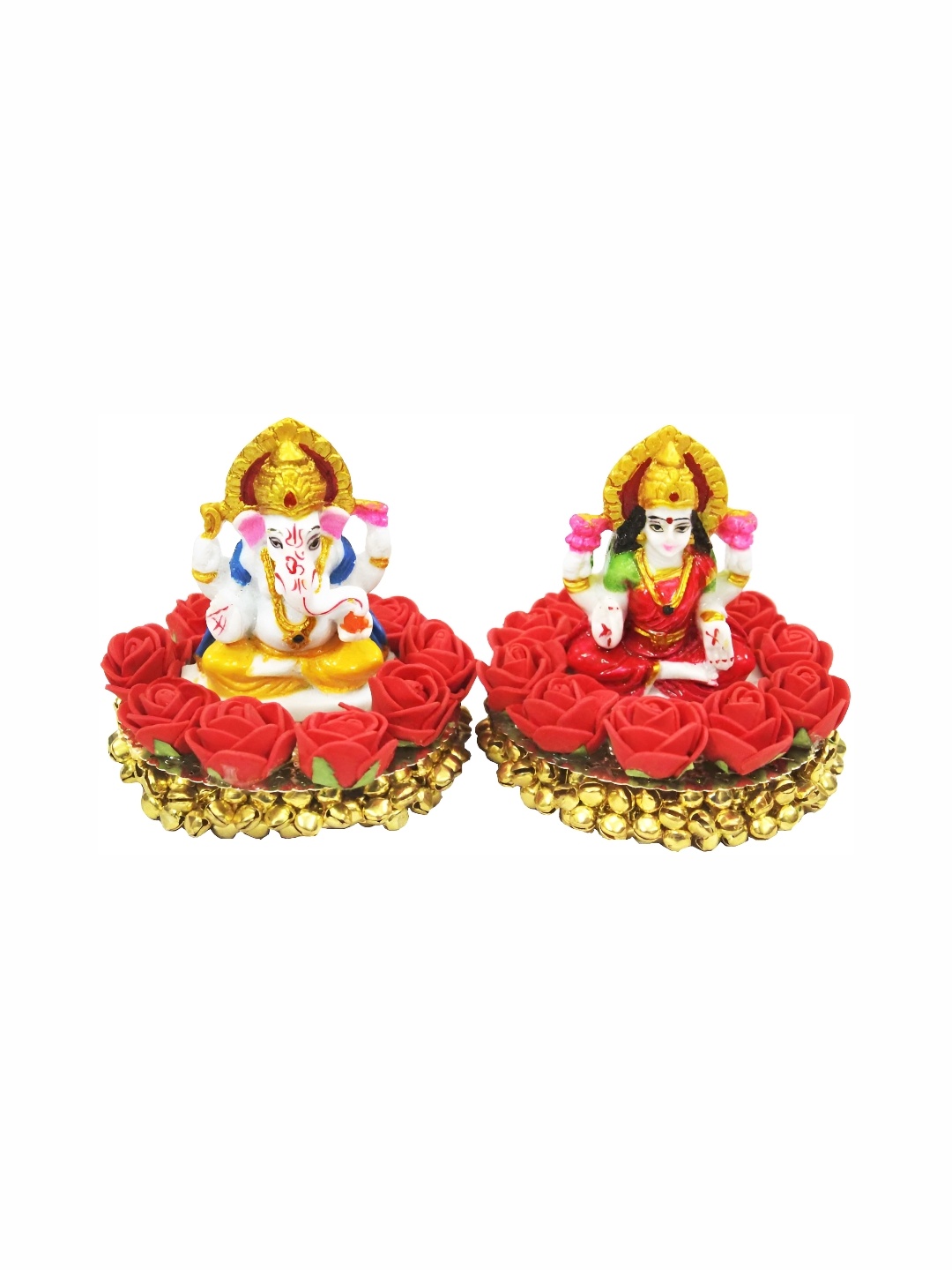 

Craft Junction White and Red 2 Pieces Religious Idol Showpiece