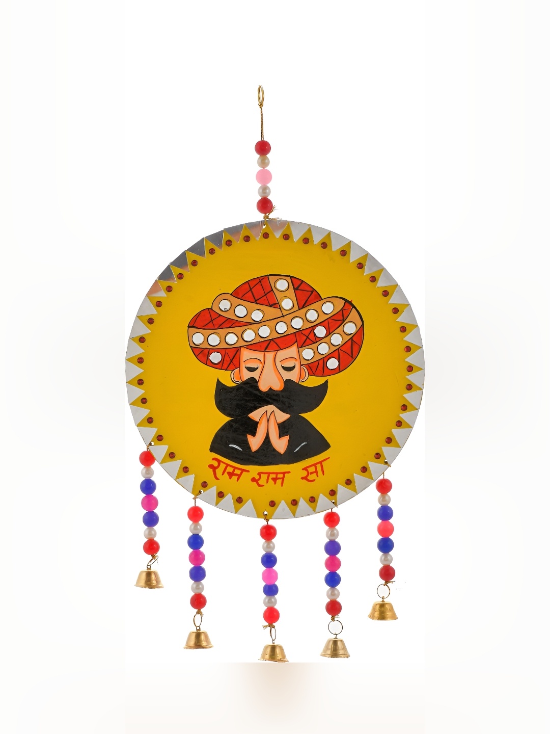 

Craft Junction Yellow Polyresin Curio Showpiece