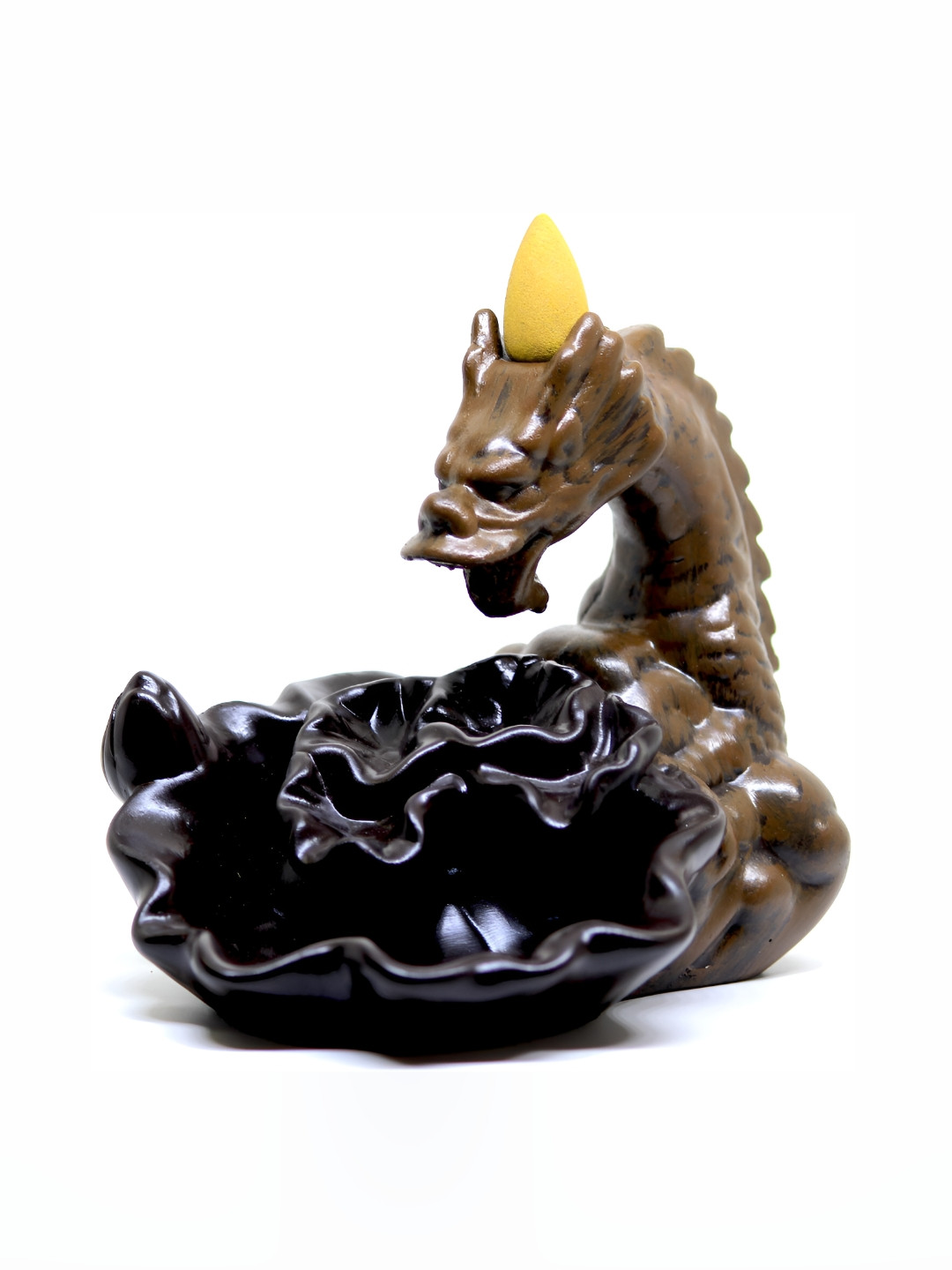 

Craft Junction Brown Dragon Smoke Scented Showpieces