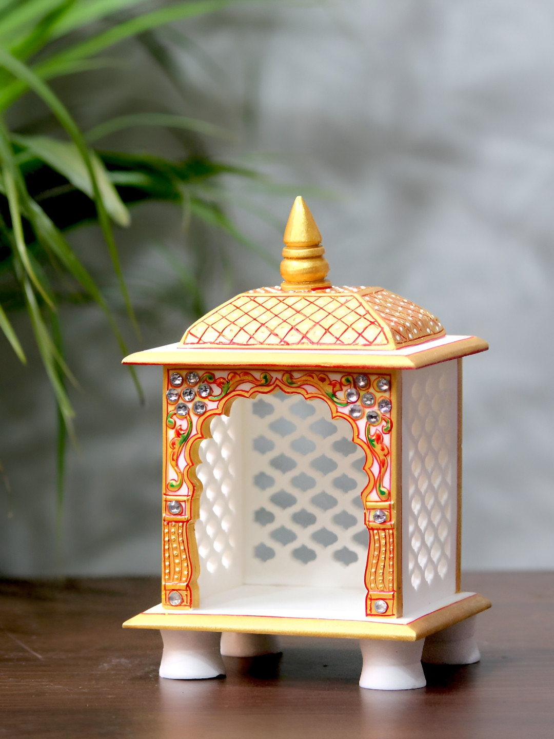 

Craft Junction White Stones Religious Showpiece