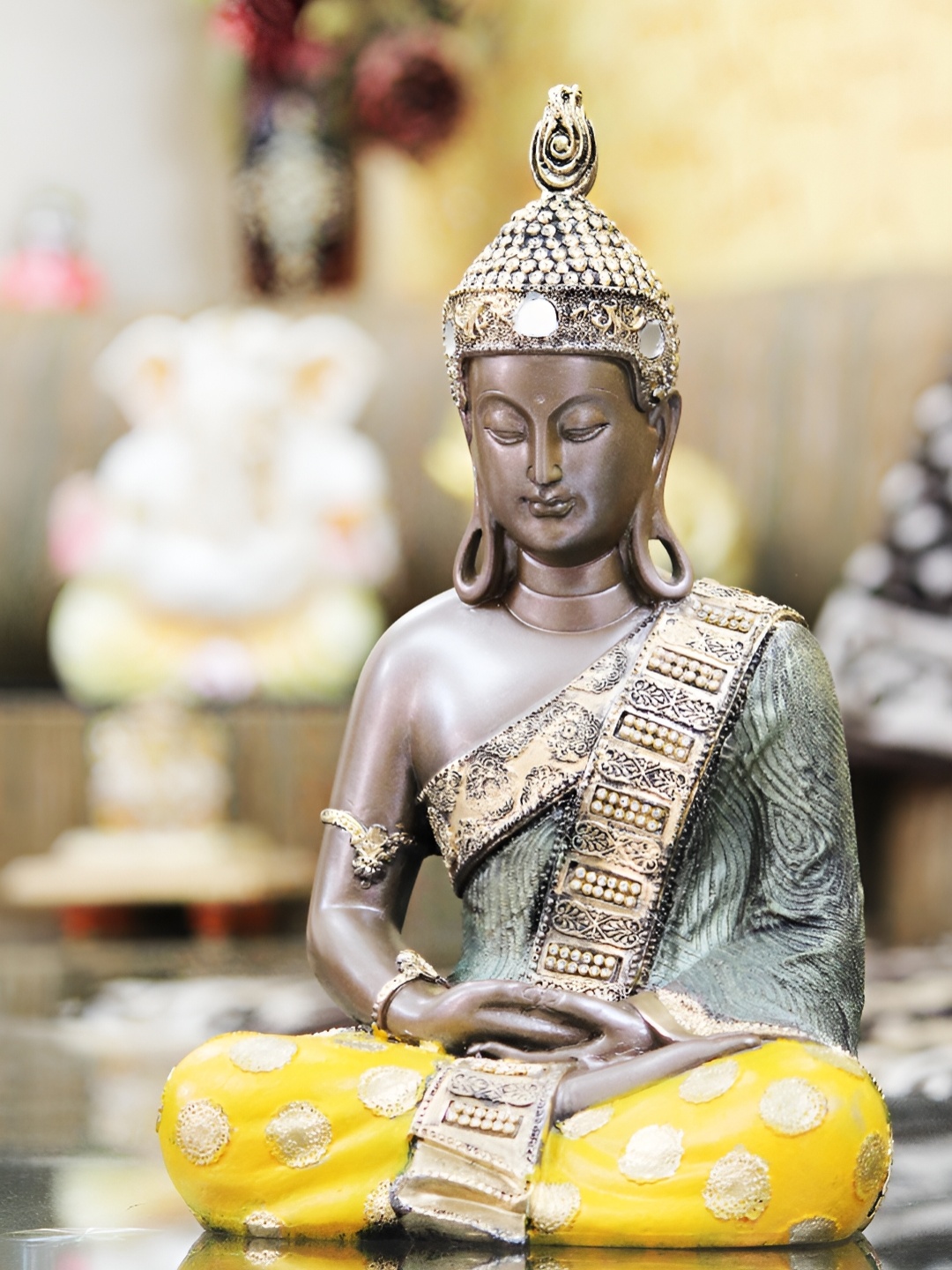 

Craft Junction Brown Polyresin Religious Showpiece, Multi